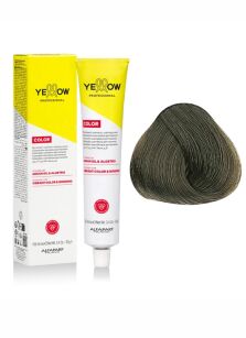 Yellow Professional Alfaparf  Color Permanent farba do włosów KOLOR 7.11 100 ml