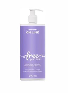ON LINE Mydło 2W1 Free 390 ml
