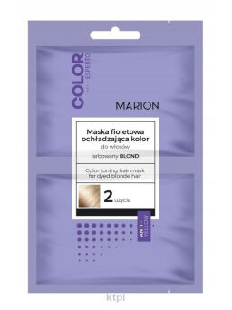 Marion Color Esperto Blond Maska fioletowa 2x20 ml