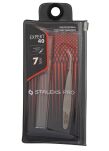 Staleks Pro Expert pęseta do przedłużania rzęs skośna TE-40/7 - 5