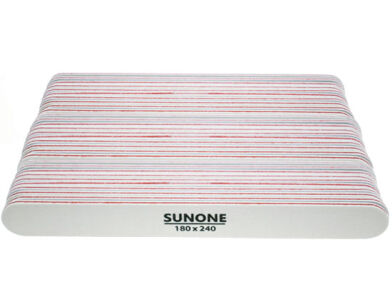 Sunone Pilnik biały prosty 180/240 50 sztuk