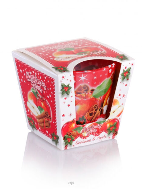 Bartek Candles Cinnamon Apple Świeca Zapachowa 115 g
